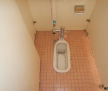 和式トイレ　ロータンク取付工事