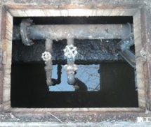 排水処理施設ばっ気槽エアー配管修繕