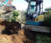 浄化槽入替工事