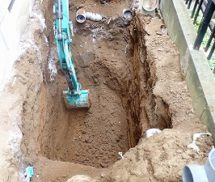 浄化槽入替工事