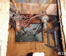 合併処理浄化槽　原水ポンプNo.1取替修繕