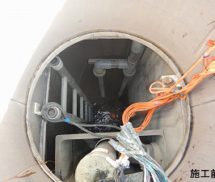 放流ポンプ修繕